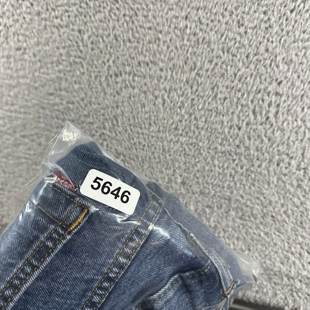Levi's 505 Mens 34x29 (32x26) Regular Fit Straight‎ Leg Dark Wash